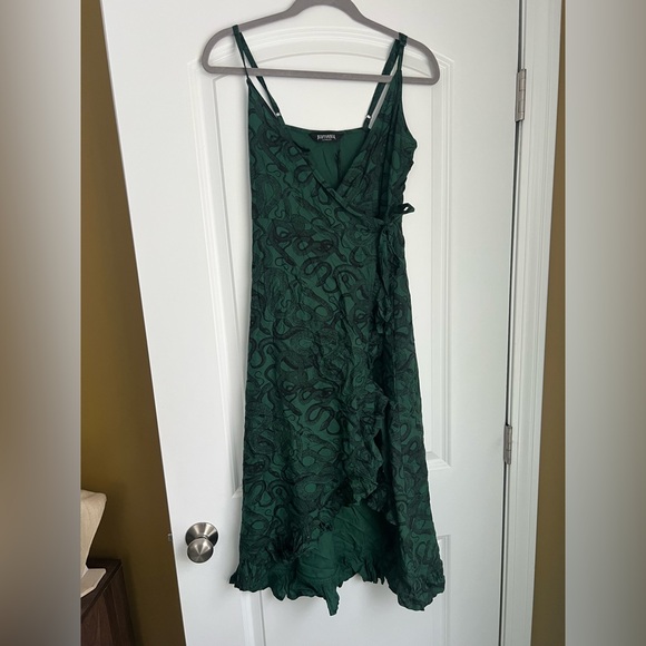 Disturbia Ophidia Snake Print Cami Midaxi Wrap Dress - Picture 5 of 11